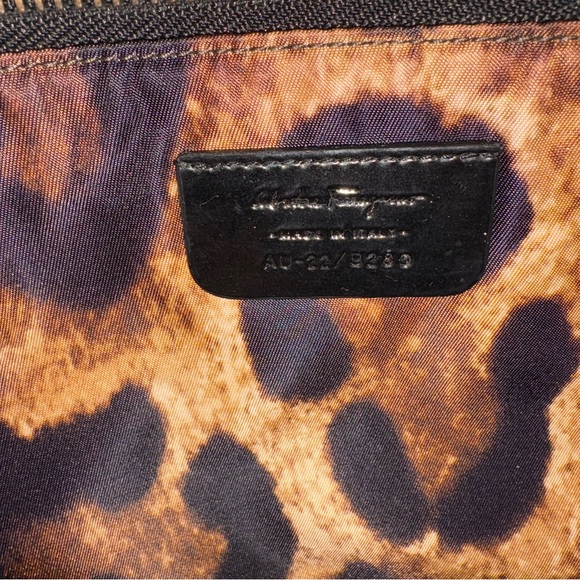 Salvatore Ferragamo Animal Print Wristlet - Picture 2 of 5